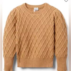 Janie and Jack - Textured Sweater - Milk Tea